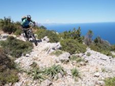 Giuseppe Iltiera singletrack Baunei