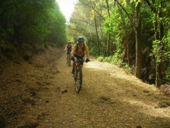 Percorso mountainbike crosscountry XC, Santa Barbara